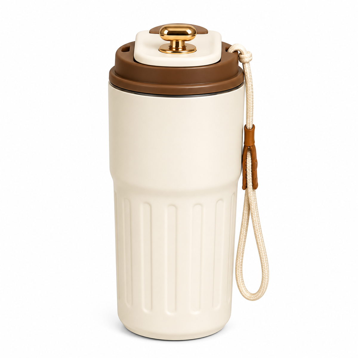 ThermoSip™ Smart Temperature Mug – 500ml Leakproof Travel Cup